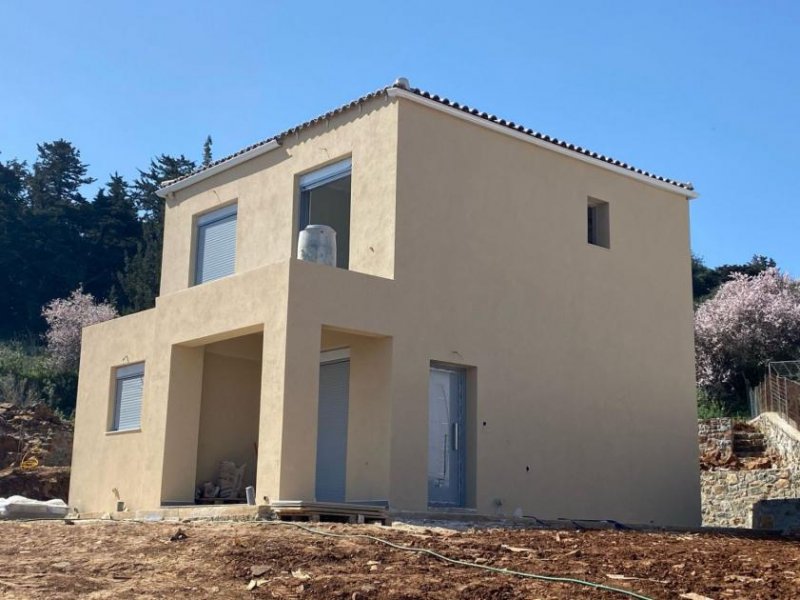 Selia Kreta Kreta, Selia freistehende neue Villa mit Meerblick Haus kaufen